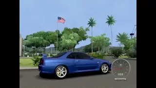 Test Drive Unlimited - 2000 Nissan Skyline GT-R R34 V-Spec. Test drive/Cruise #1