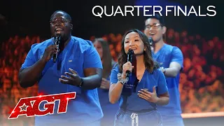 Northwell Health Nurse Choir Sings "You Will Be Found" - America's Got Talent 2021