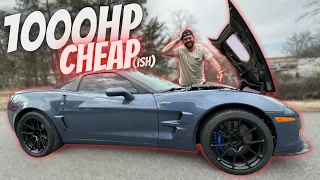 Building The CHEAPEST 1000HP Corvette ZR1 On The Planet!