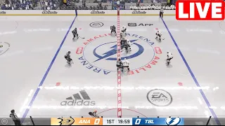 NHL LIVE - Tampa Bay Lightning vs Anaheim Ducks - 13th Jan 2024 | NHL Full Game Highlights NHL 24