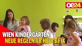 Wien: Neue Corona-Regeln für Kindergärten ab heute fix