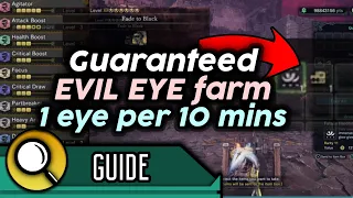 Fatalis Easiest 100% Evil Eye Farm - 10 Minutes per run, Guaranteed Eye EVERY Time | MHW Iceborne