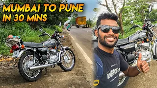 LONG RIDE ON YAMAHA RX100 😍 MUMBAI TO PUNE RIDE *PUBLIC REACTION* 🔥👌