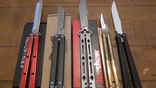 Awesome New Balisongs / Butterfly Knives...Why Do You Own Them?