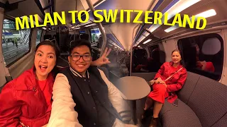 Epic Train Journey: Milan to Switzerland