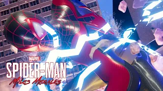 Spider-Man 2 Miles Morales Suit (Mod) Free Roam - Spider-Man Miles Morales PC