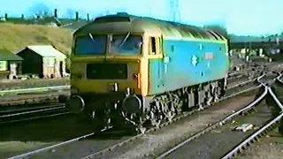 Trains at Norwich and Ely  -  1986