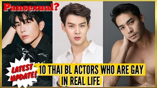 10 THAI BL ACTORS WHO ARE GAY IN REAL LIFE |  #Mew #SaintSuppapong #Cooheart