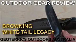 Browning White Tail Legacy FAKE from WISH - review by Ralph Schwarz Geoterrics Outdoors Australia