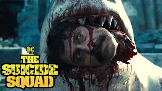 The Suicide Squad - Every King Shark Kill l Sylvester Stallone