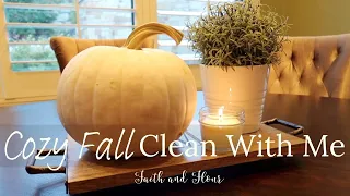 Cozy Fall Clean & Decorate With Me 2019 | Relaxing Cleaning Motivation