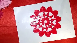 How To Make Paper Snowflake Ep:-5 // Paper Snowflake With A Homw