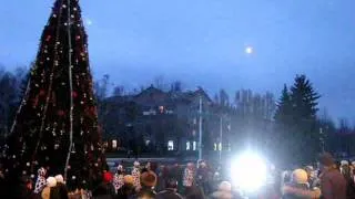 Открытие новогодней елки в Стаханове.wmv