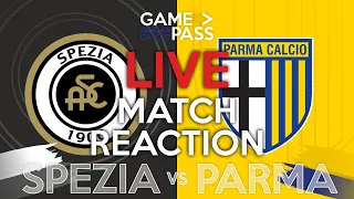 🔴SPEZIA - PARMA | Reazione live tifosi del Parma| GAME PASS