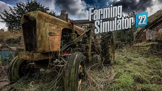 Abandoned map full of old tractors and equipment | Farming Simulator 22