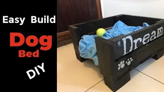 How to build a dog bed from pallets