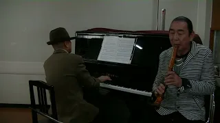 ピアノと尺八で、ポールモーリア「オリーブの首飾り」