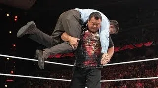 Jerry Lawler vs. Michael Cole: Raw, July 9, 2012