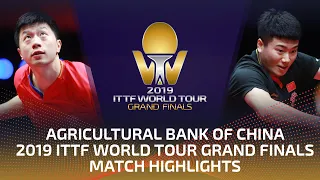 Ma Long vs Liang Jingkun | 2019 ITTF World Tour Grand Finals Highlights (1/4)