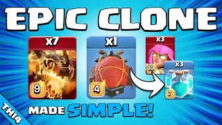 SUPER DRAGONS + CLONE BOMB = WOW!!! TH14 Attack Strategy | Clash of Clans