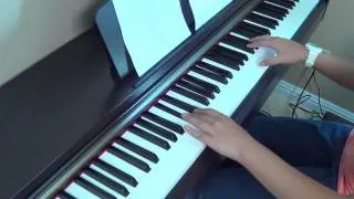 He Is We ft. Owl City - All About Us piano cover and lyrics by Betty Nguyen