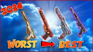 RANKING Worst To Best GHOST Skins In VALORANT *2024*