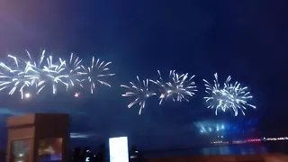 Алые паруса 2018. Видео с Дворцового моста.