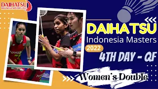 🔴 LIVE Score | TAN/THINAAH (MAS) vs KITITHARAKUL/R PRAJONGJAI (THA) | Indonesia Masters 2022 | Day-4