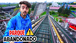 EXPLORE UN PARQUE DE DIVERSIONES ABANDONADO 🎢 (feria de chapultepec)