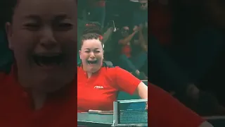 👑🎉What a Moment🎉👑Table tennis On Wheels #viral #sport #paralympics #china #skills #dubai