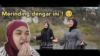 Reaction Putri Isnari feat Anisa Rahman - Rahman Ya Rahman (Cover)