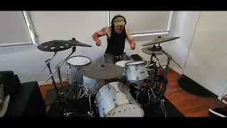 Toto "Hold The Line" Drum Cover