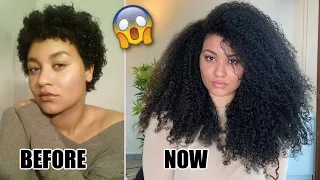 My BEST ADVICE for GUARANTEED natural hair growth!