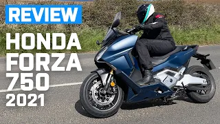 New Honda FORZA 750 (2021) Review | Sporty maxi-scooter? | Visordown.com