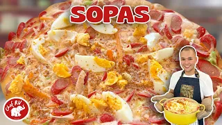 GINAWA KO YUNG GUSTO NG KAPATID KO NA MARAMING HOTDOGS AT EXTRA CREAMY ANG SOPAS!