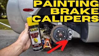 HOW TO PAINT BRAKE CALIPERS | THE QUICKEST & EASIEST WAY! | DriveHub