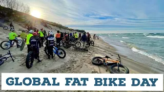 Fat bike | Beach ride | New trail | Holland Michigan (Global Fat Bike Day 2021)