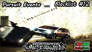 Need for Speed: Most Wanted | Pursuit Events | Blacklist 12, 5th Part