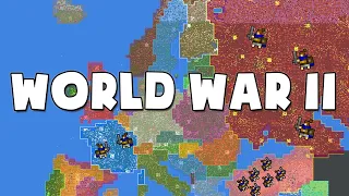 World War II | WorldBox Timelapse