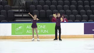 Lauren & Scott 2017 Nationals Novice Pairs SP