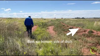 Water Spreading Banks - Martin explains - Regenerative Farming a Farming Revolution in Australia