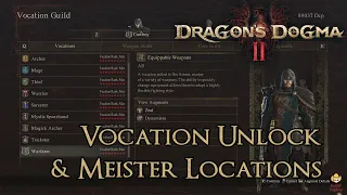 Dragon's Dogma 2 - How to Unlock & Master ALL Vocations