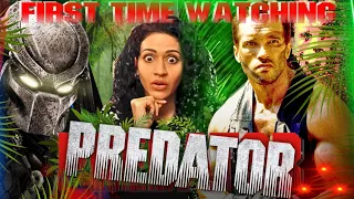 First Time Watching Predator Arnold Schwarzenegger Movie Reaction | Carl Weathers | Classic Film