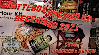 Battlbox (Battle Box) Mission 82 - December 2021 - Pro Plus Unboxing & Review