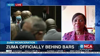 Thuli Madonsela comments on Zuma incarceration