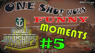 One Shot WoWS / Funny Moments #5 / Лучшие игровые приколы (Смешные моменты в играх) 🔞