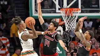 Louisville Cardinals vs Miami Hurricanes 2018-1-24 (Full Game) ᴴᴰ