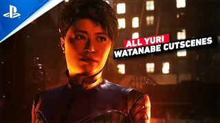 Marvel's Spider-Man 2 (PS5): All Yuri Watanabe/Wraith Cutscenes [4K] ULTRA Graphics