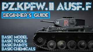 How to build and finish the 1/35 scale model - beginner's guide to model building and model painting