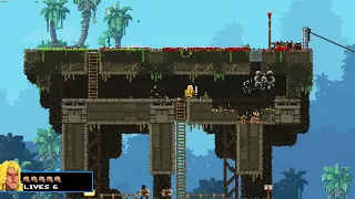 Broforce | Iron Bro Campaign Hard | "I'll give you a war you wouldn't believe" Achievement